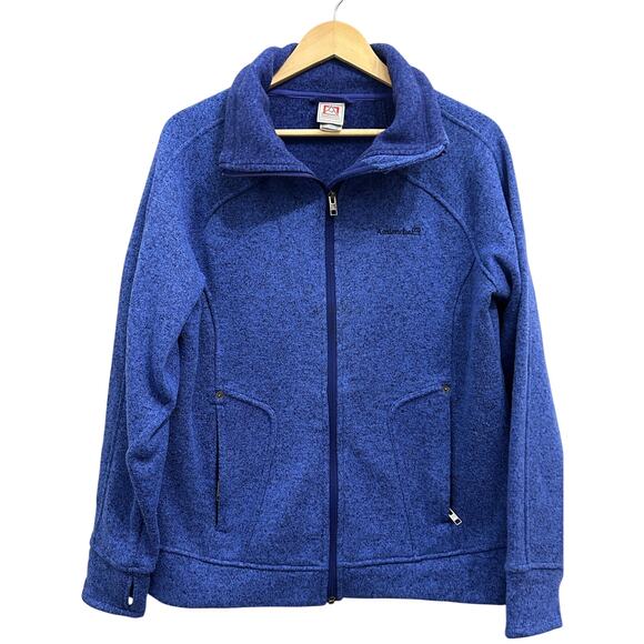 Avalanche Wear Blue Full Zip Fleece Jacket Women’s Size Large - Picture 1 of 4